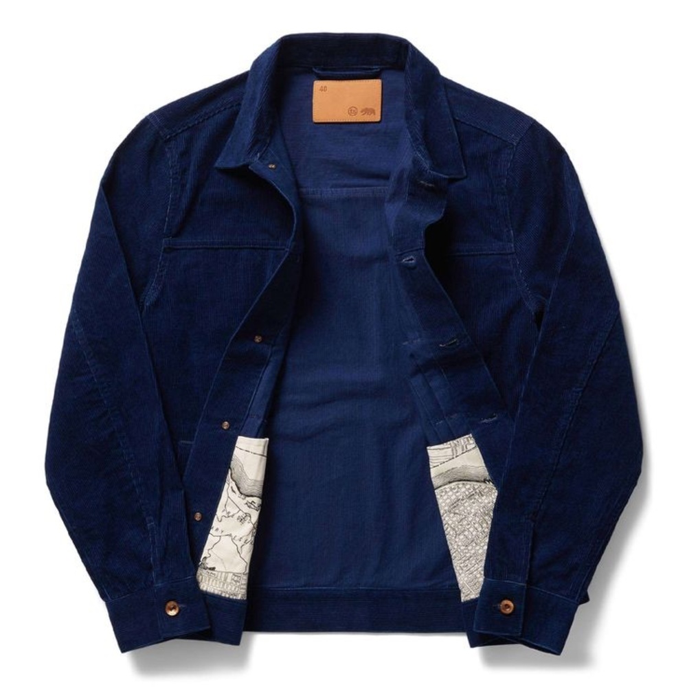 Taylor Stitch Dispatch Jacket in Indigo Cord